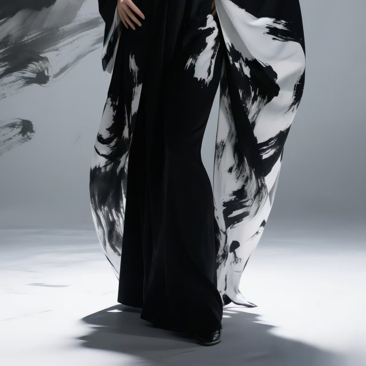 Cloud-Veil Long Coat