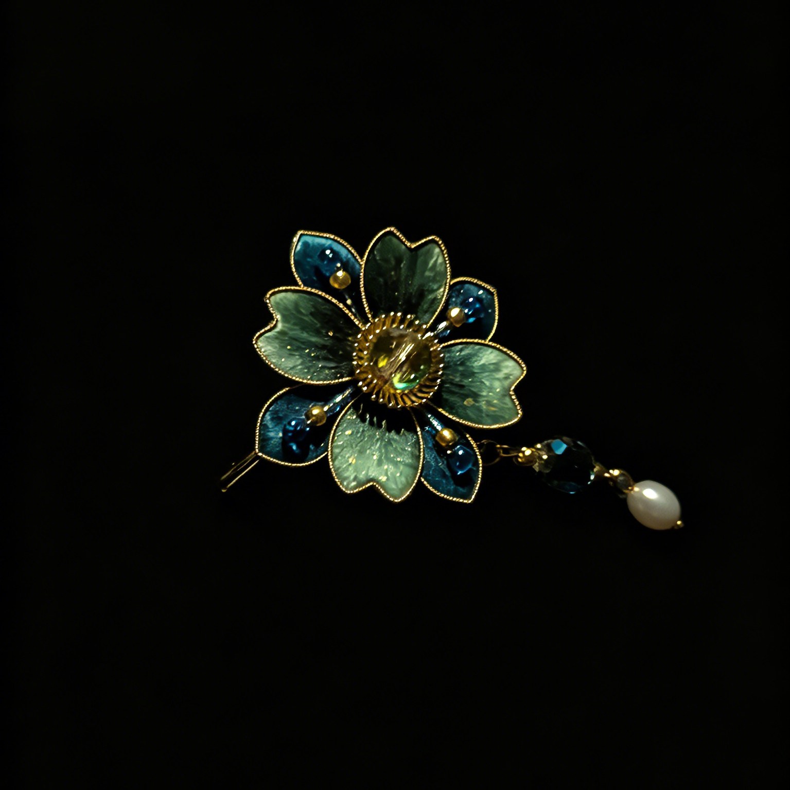 Celestial Bloom Hair Clip