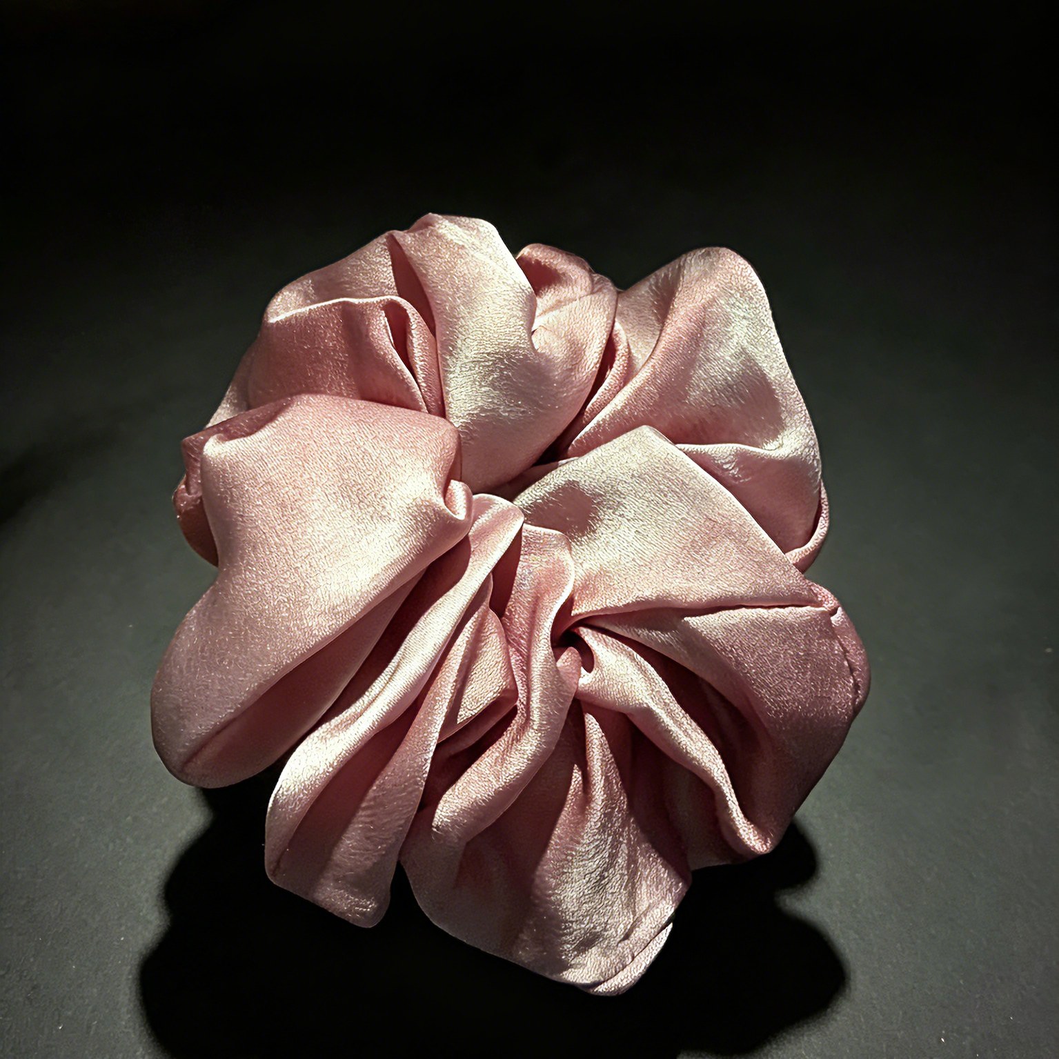 Botanical Glow Silk Scrunchie