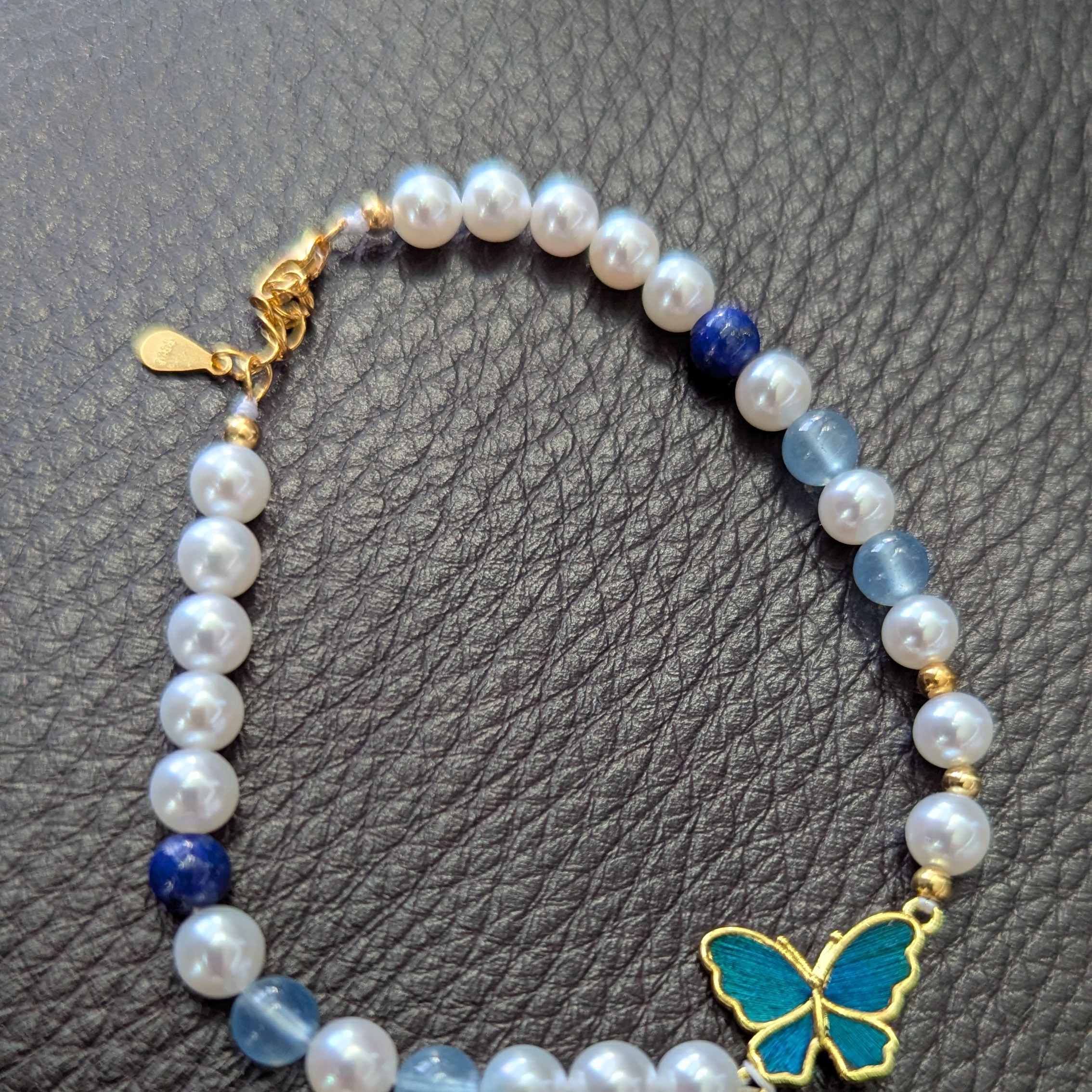 Verdant Flight Butterfly Bracelet