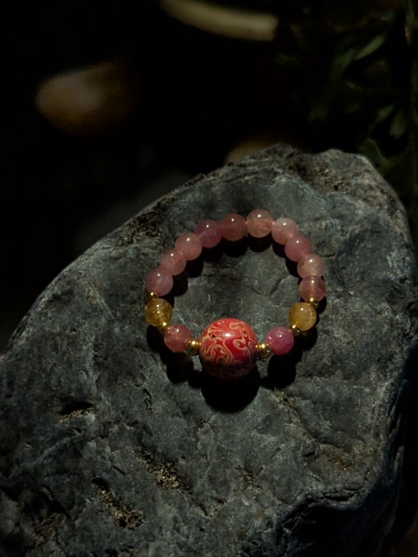 Luminous Petal Ring