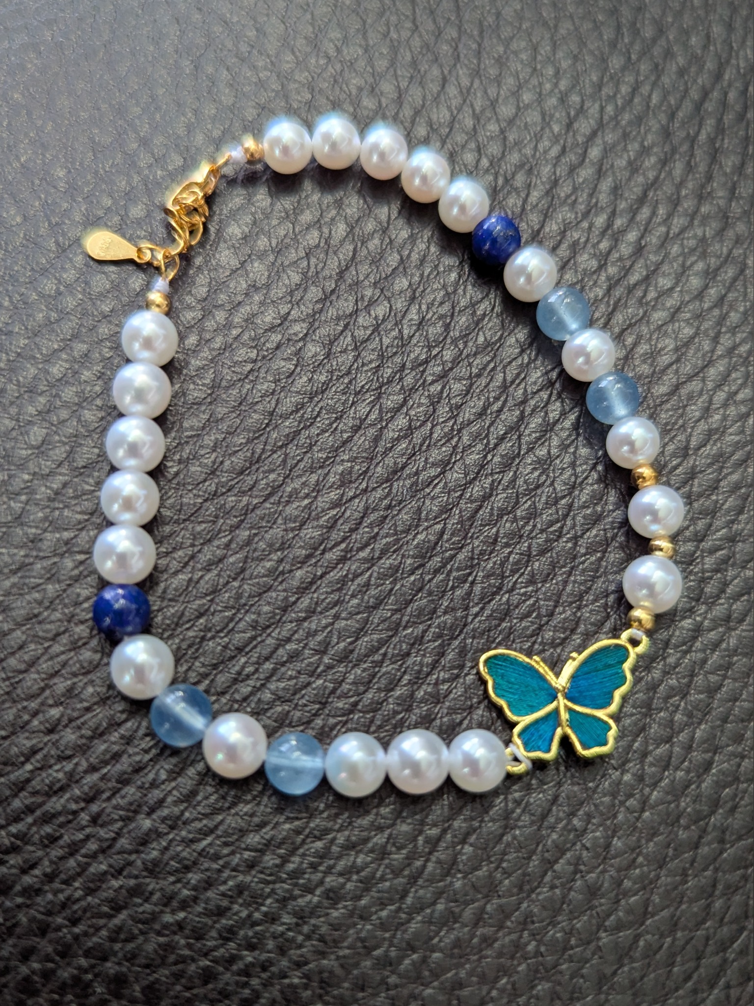 Verdant Flight Butterfly Bracelet